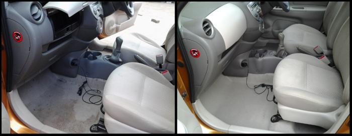 Vệ Sinh Nội Thất Xe Ô Tô 7 Sau khi vệ sinh nội thất ô tô tại AutoWash