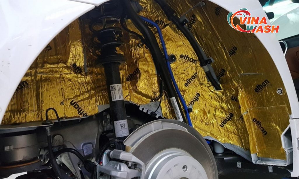 Cách âm chống ồn ô tô 4 cách âm chống ồn hốc bánh xe