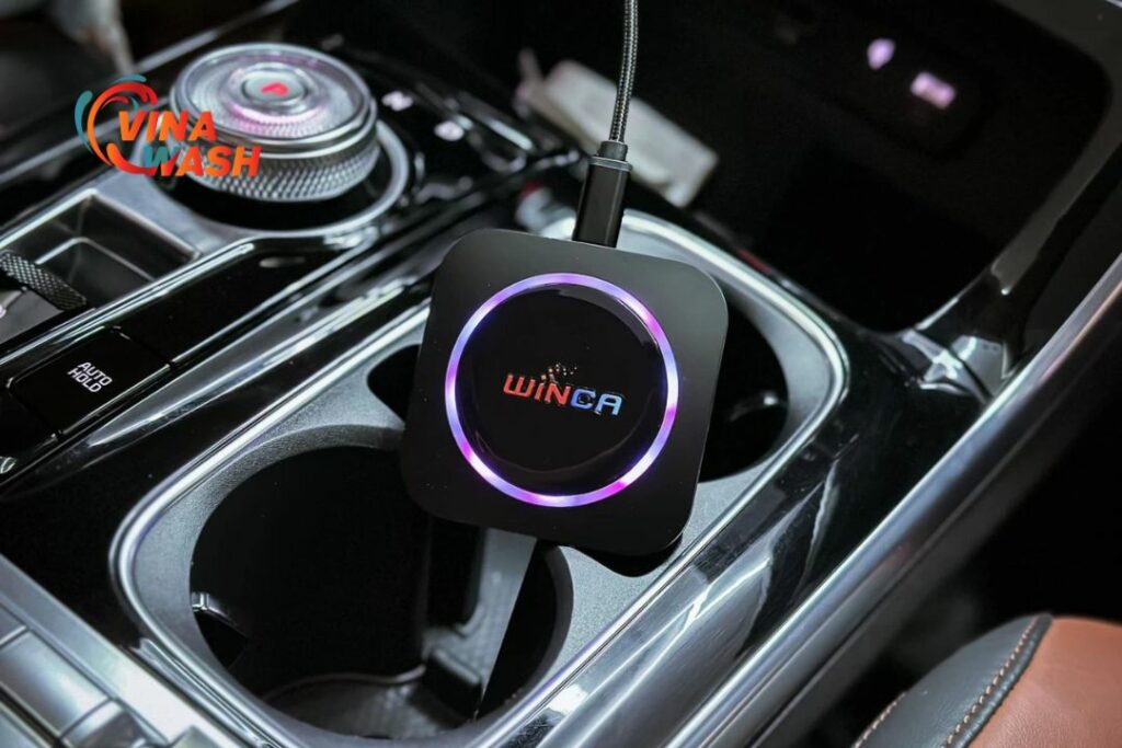 Android Box o to là gì? Top 6 loại Android Box cho ô tô tốt nhất hiện nay 11 Android box WinCa đang lắp trên xe Kia Carniva;